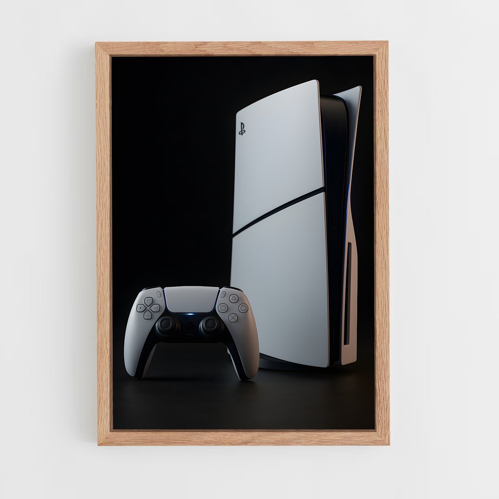 ap-playstation-3 cadre Bois clair
