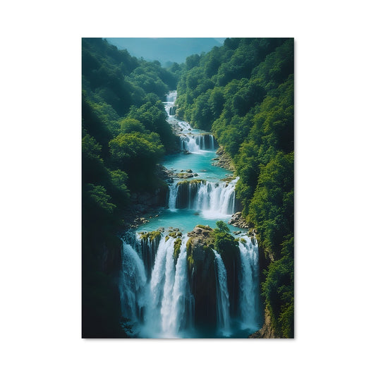 Poster Cascades de Plitvice