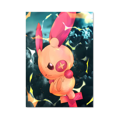 Poster Câlin de Rose