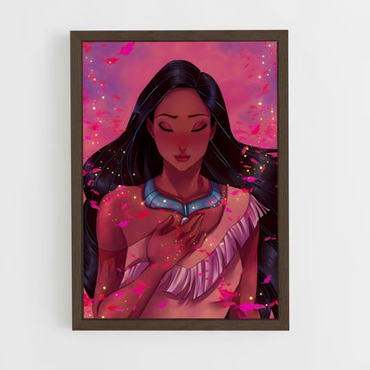 ap-pocahontas-9 cadre Bois foncé