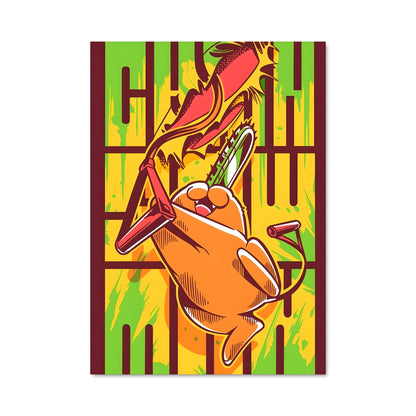 Poster Pochita en Folie