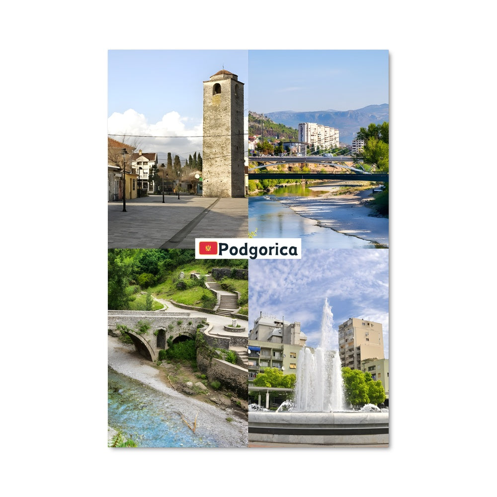 Poster L'Horloge de Podgorica