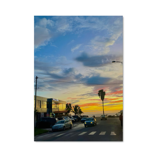 Poster Crépuscule Urbain