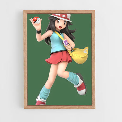 ap-pokemon trainer-1 cadre Bois clair