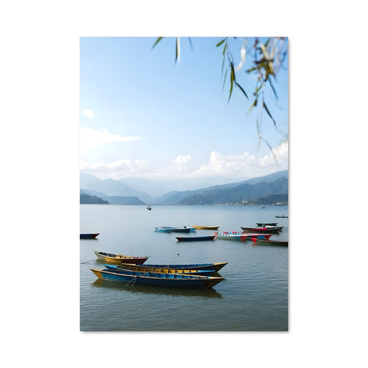 Poster Reflets de Pokhara