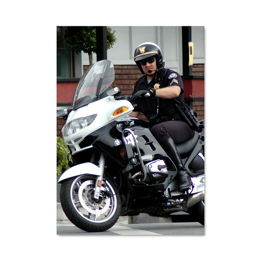 Poster Moto de Patrouille