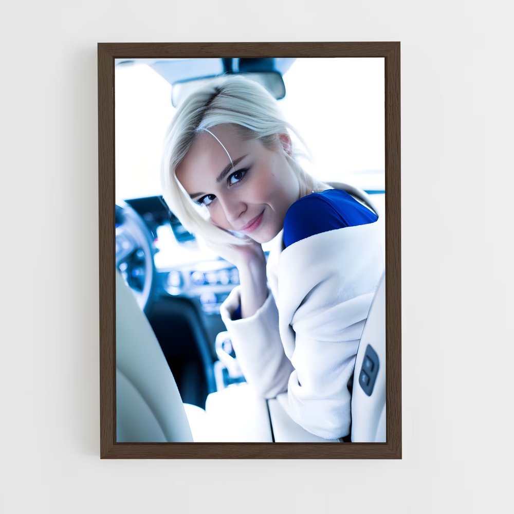 ap-polina gagarina-1 cadre Bois foncé