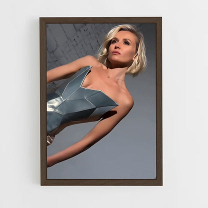 ap-polina gagarina-4 cadre Bois foncé