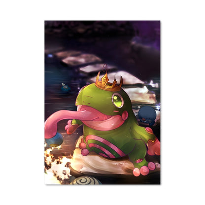 Poster Le Roi Grenouille
