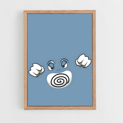ap-poliwrath-1 cadre Bois clair