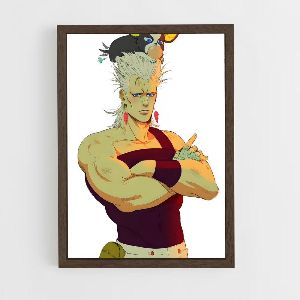 ap-polnareff-1 cadre Bois foncé