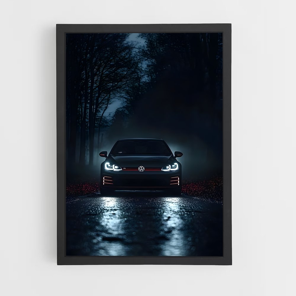 ap-polo gti-4 cadre Noir
