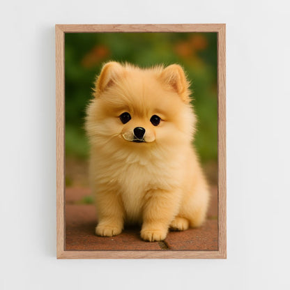 ap-pomeranian-2 cadre Bois clair