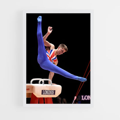 ap-pommel horse gymnastics-1 cadre Blanc