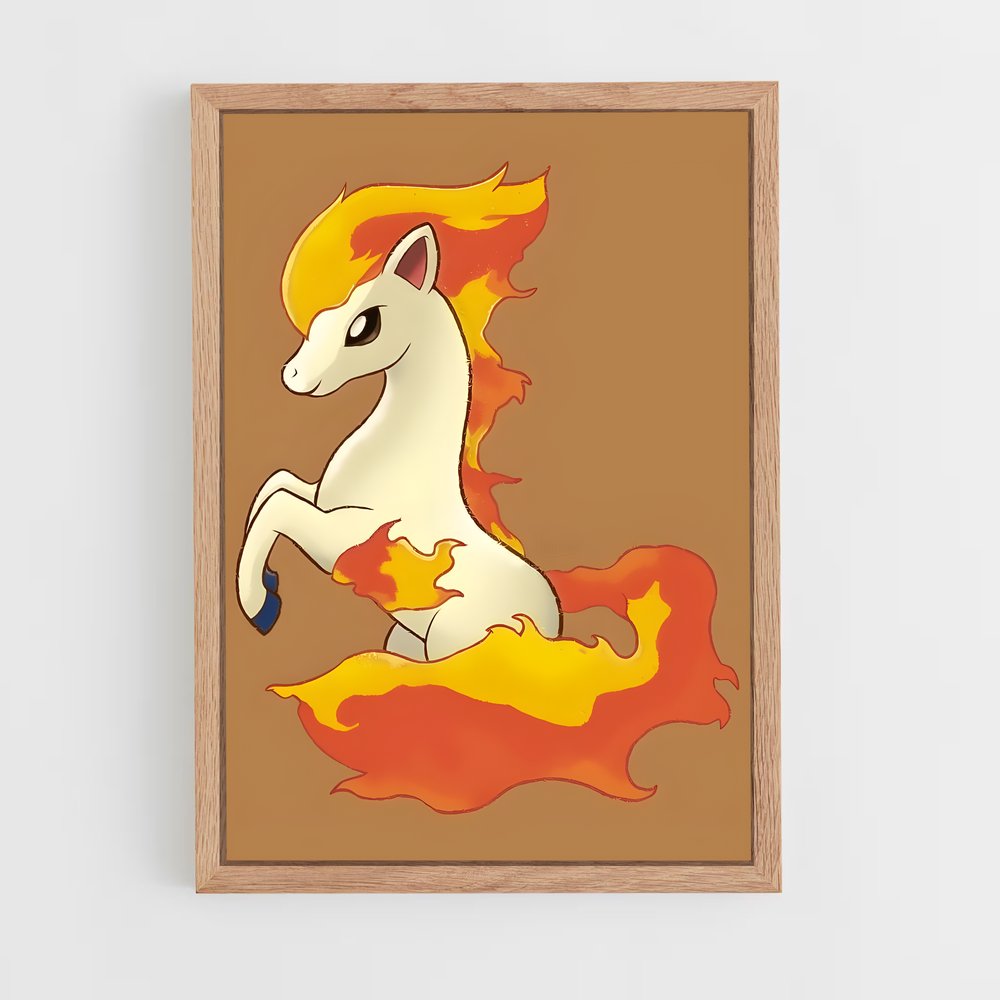 ap-ponyta-1 cadre Bois clair