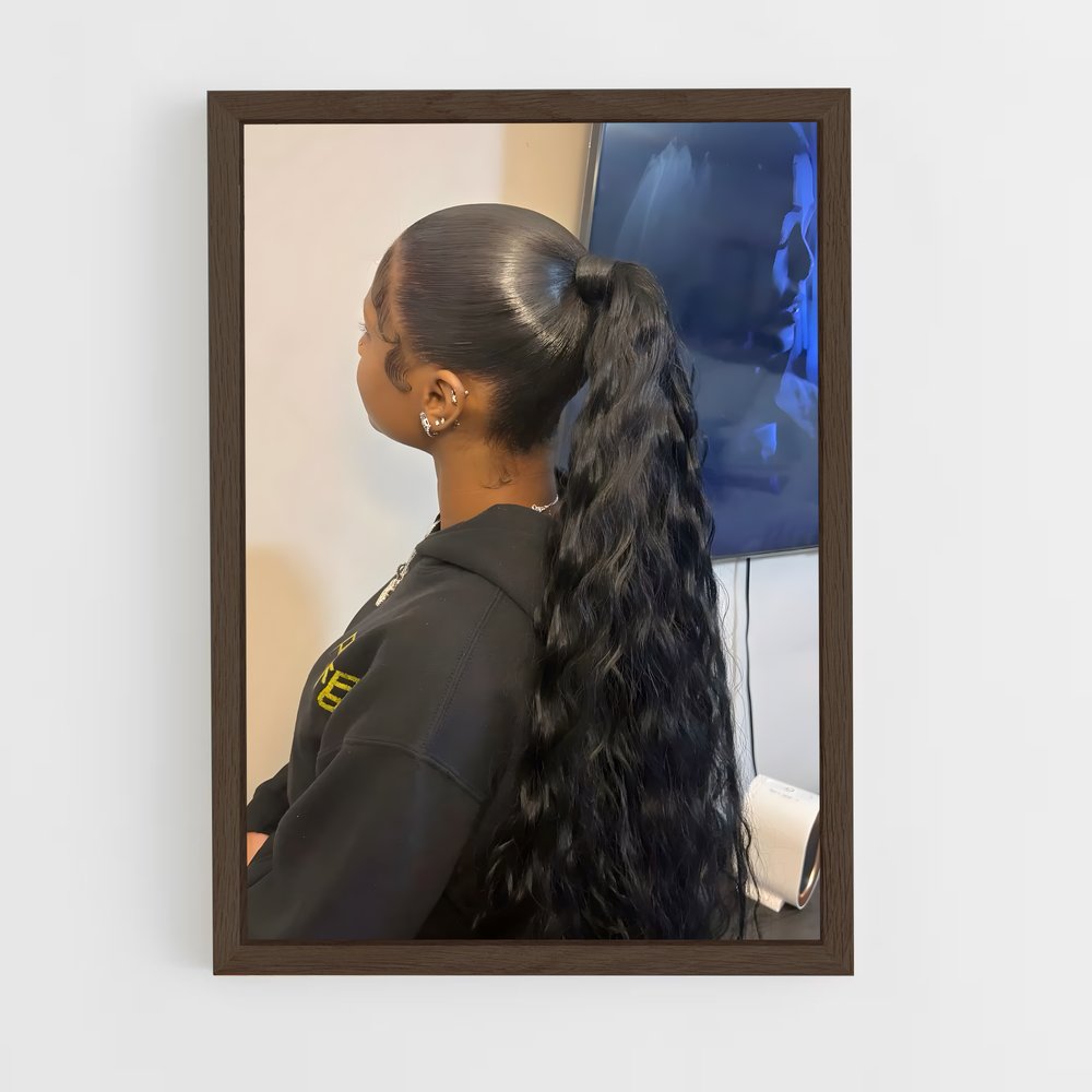 ap-ponytail-1 cadre Bois foncé