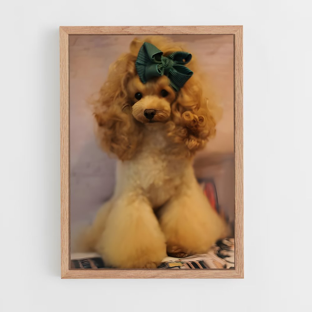 ap-poodle-4 cadre Bois clair