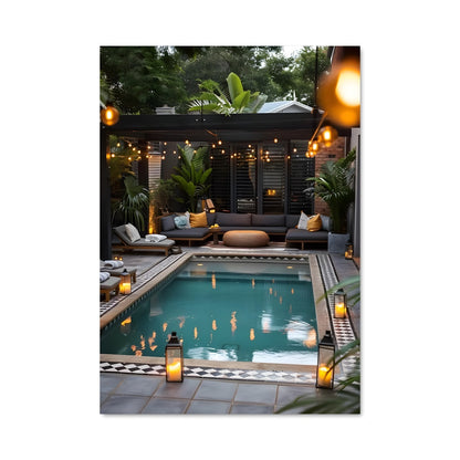 Poster Pool area 23995