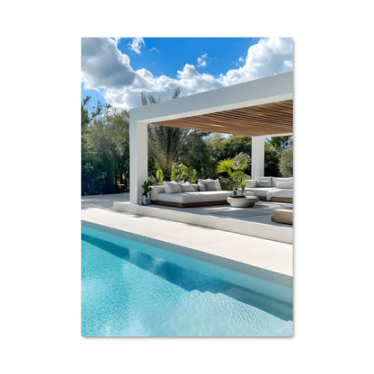 Poster Pool area 24004