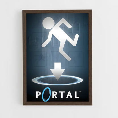 ap-portal-2 cadre Bois foncé