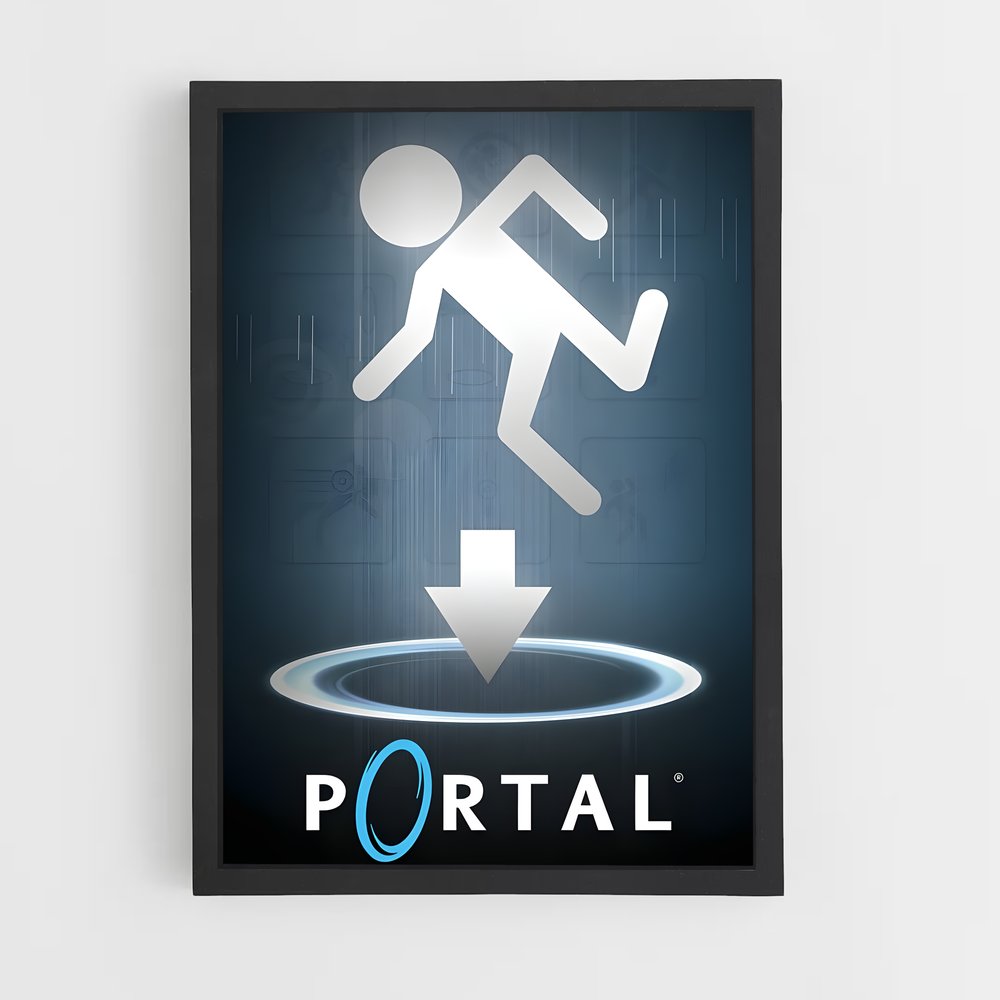ap-portal-2 cadre Noir
