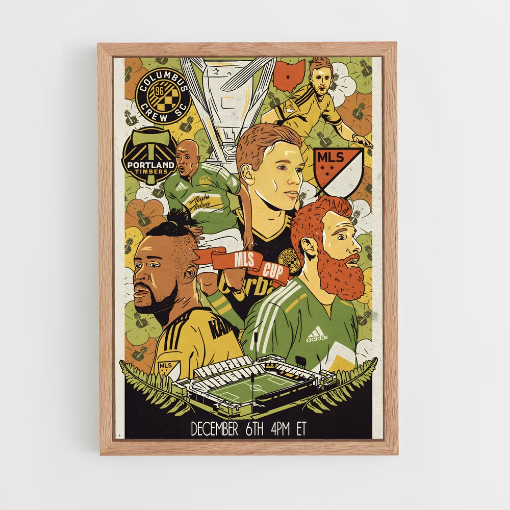ap-portland timbers-1 cadre Bois clair