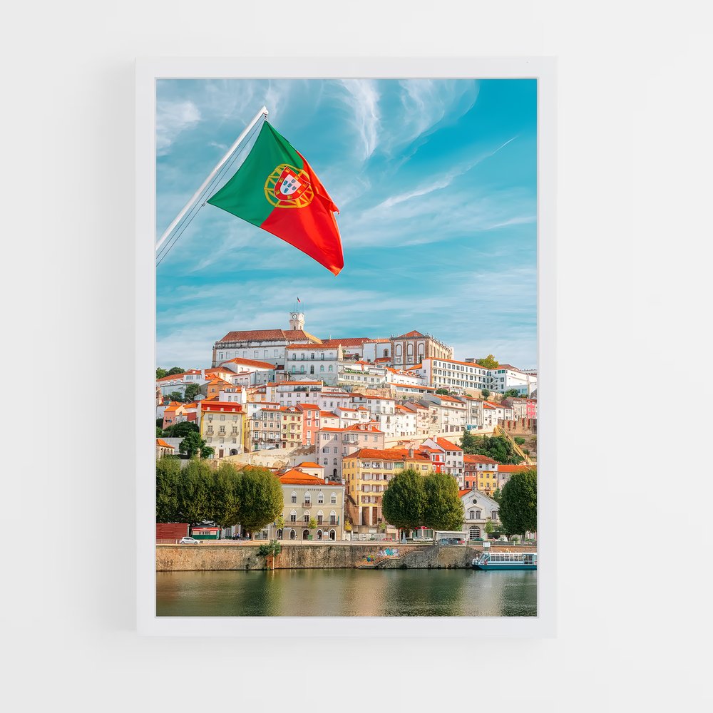 ap-portugal flag-2 cadre Blanc