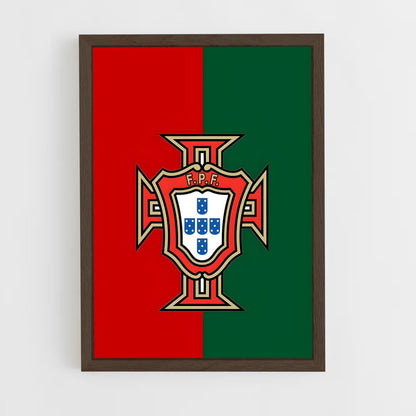 ap-portugal national football team-1 cadre Bois foncé