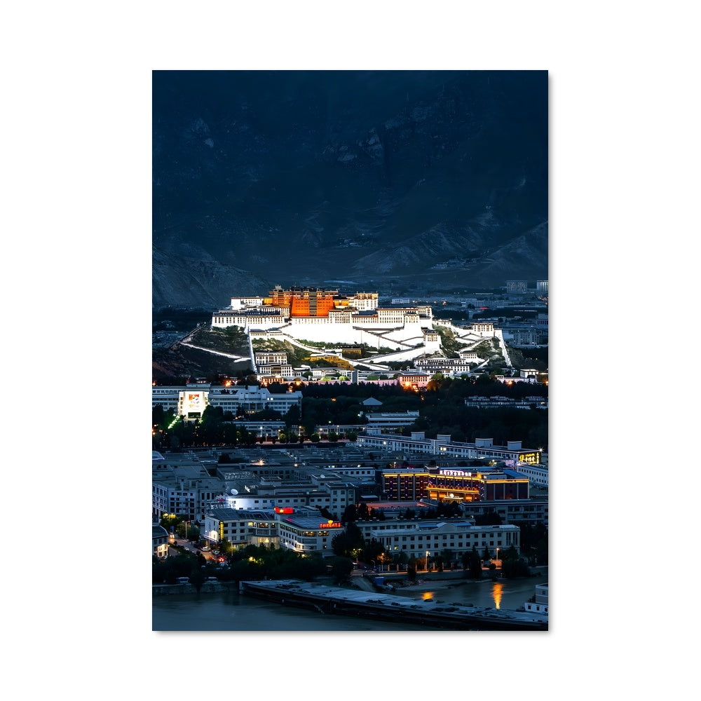 Poster Skopje Nocturne