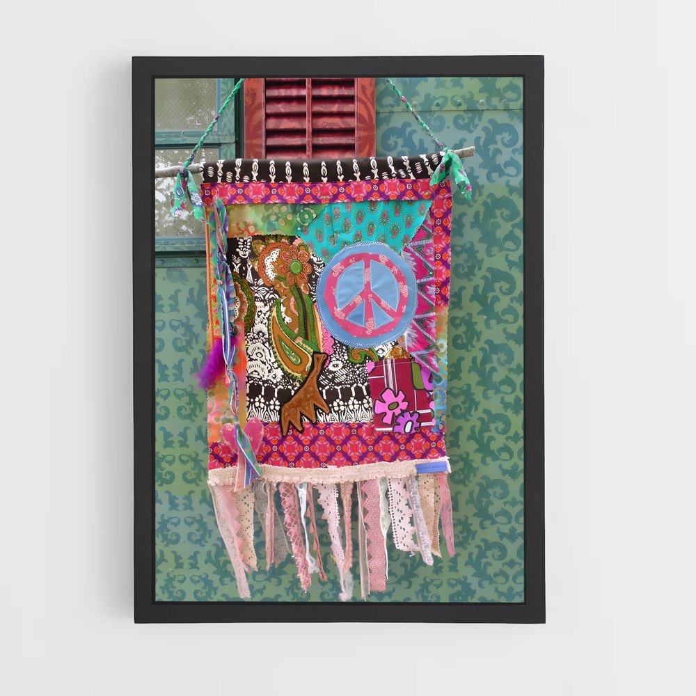 ap-prayer flags-4 cadre Noir