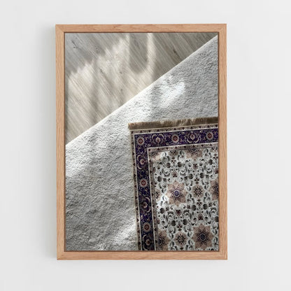 ap-prayer mat-11 cadre Bois clair