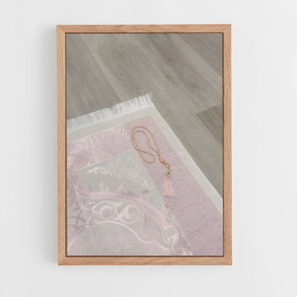 ap-prayer mat-12 cadre Bois clair
