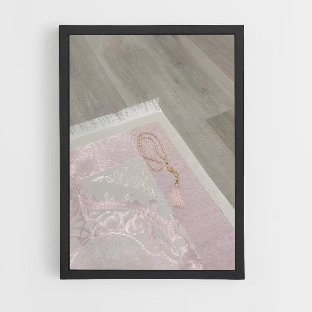 ap-prayer mat-12 cadre Noir
