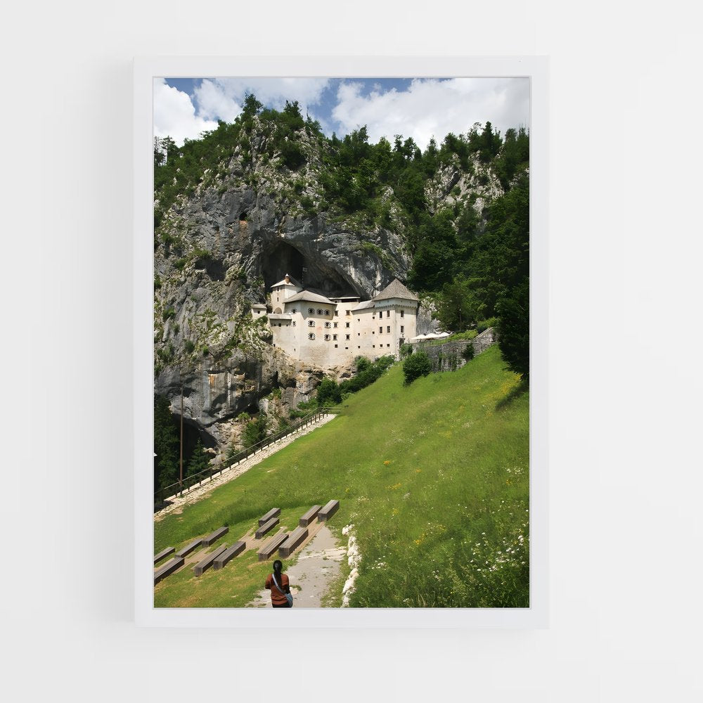 ap-predjama castle-1 cadre Blanc