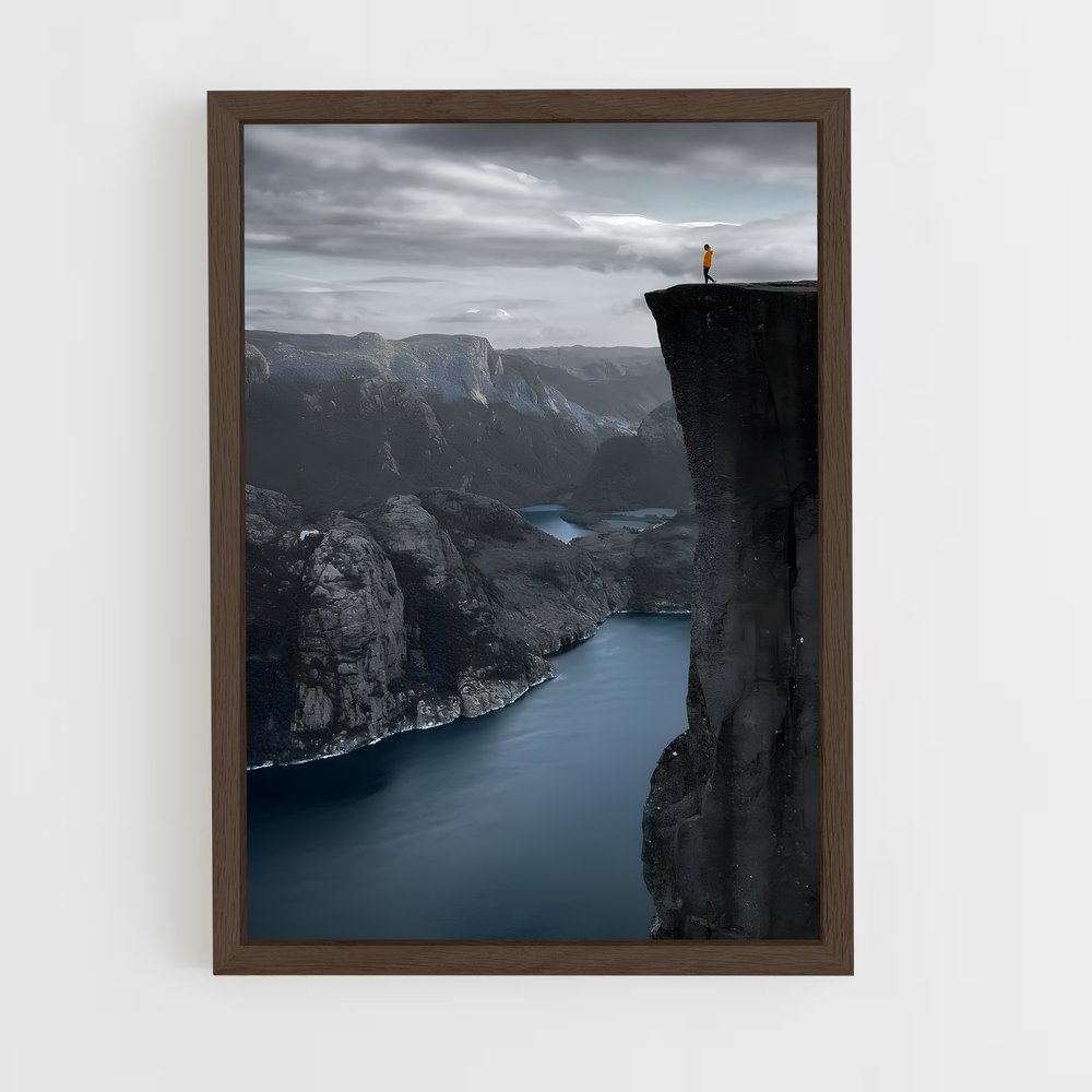 ap-preikestolen-5 cadre Bois foncé