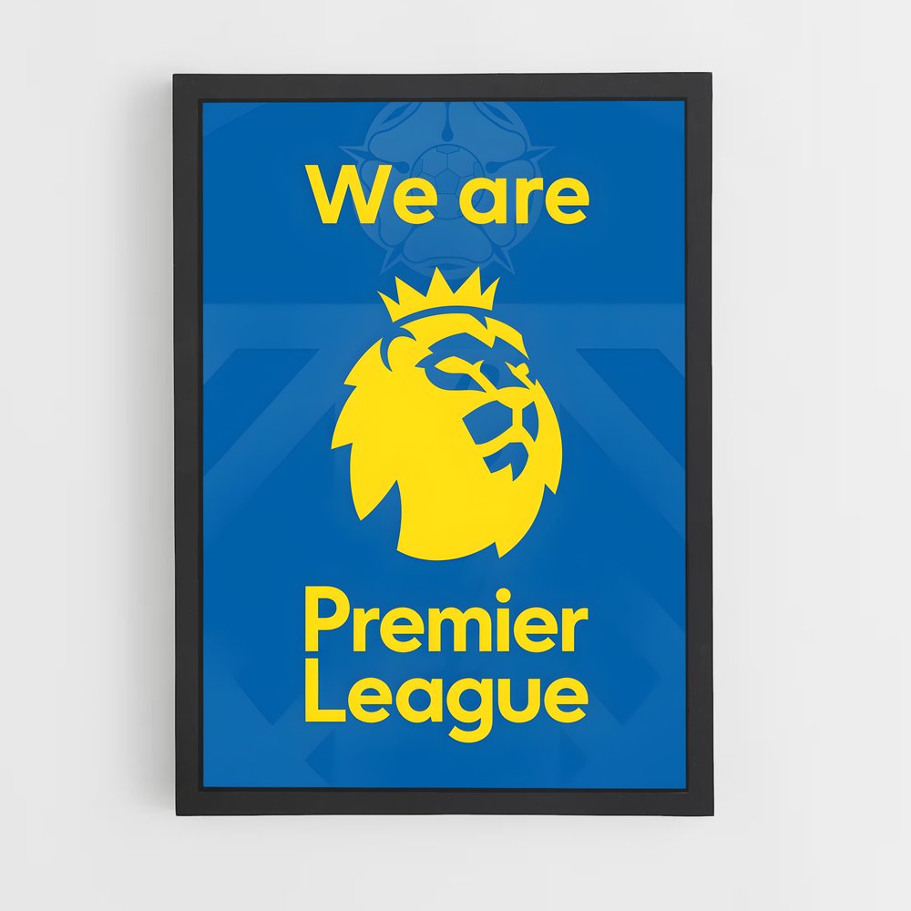 ap-premier league flag-2 cadre Noir