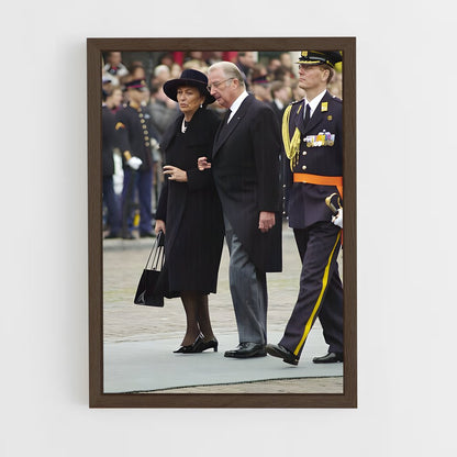 ap-prince claus-2 cadre Bois foncé