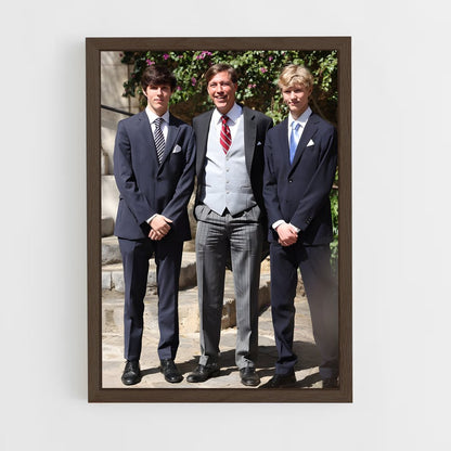 ap-prince louis-13 cadre Bois foncé