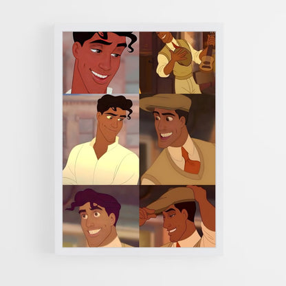 ap-prince naveen-4 cadre Blanc