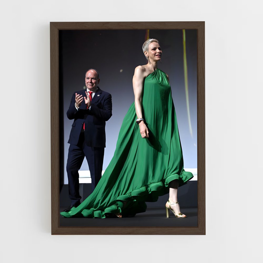 ap-princess charlene-10 cadre Bois foncé