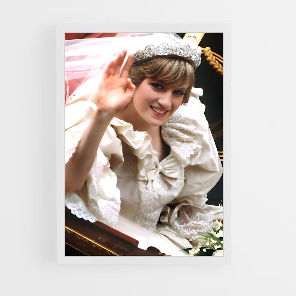 ap-princess diana-10 cadre Blanc