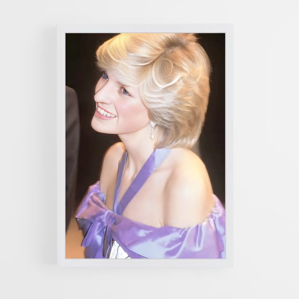 ap-princess diana-8 cadre Blanc