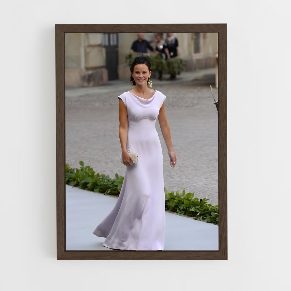 ap-princess sofia-4 cadre Bois foncé