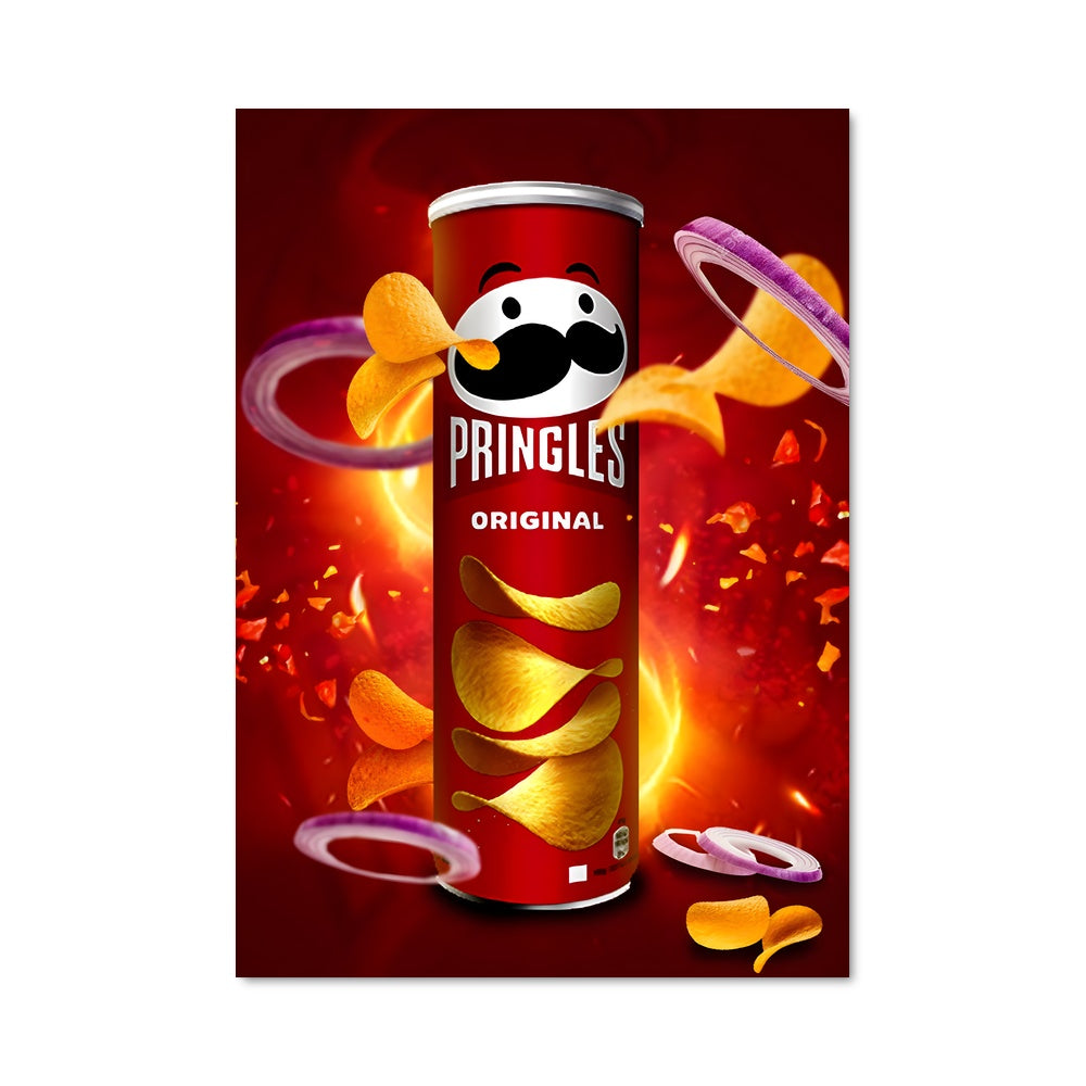 Poster Pringles Moustachue