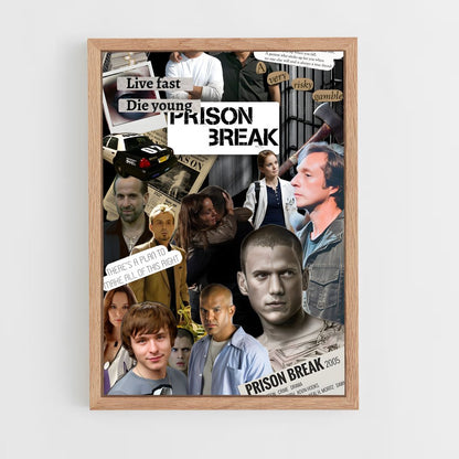 ap-prison break-2 cadre Bois clair