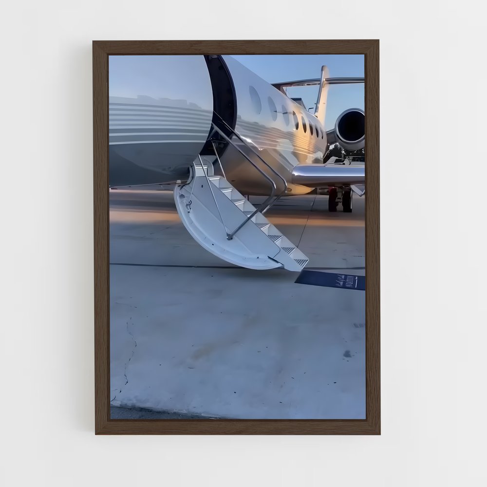 ap-private jets-5 cadre Bois foncé