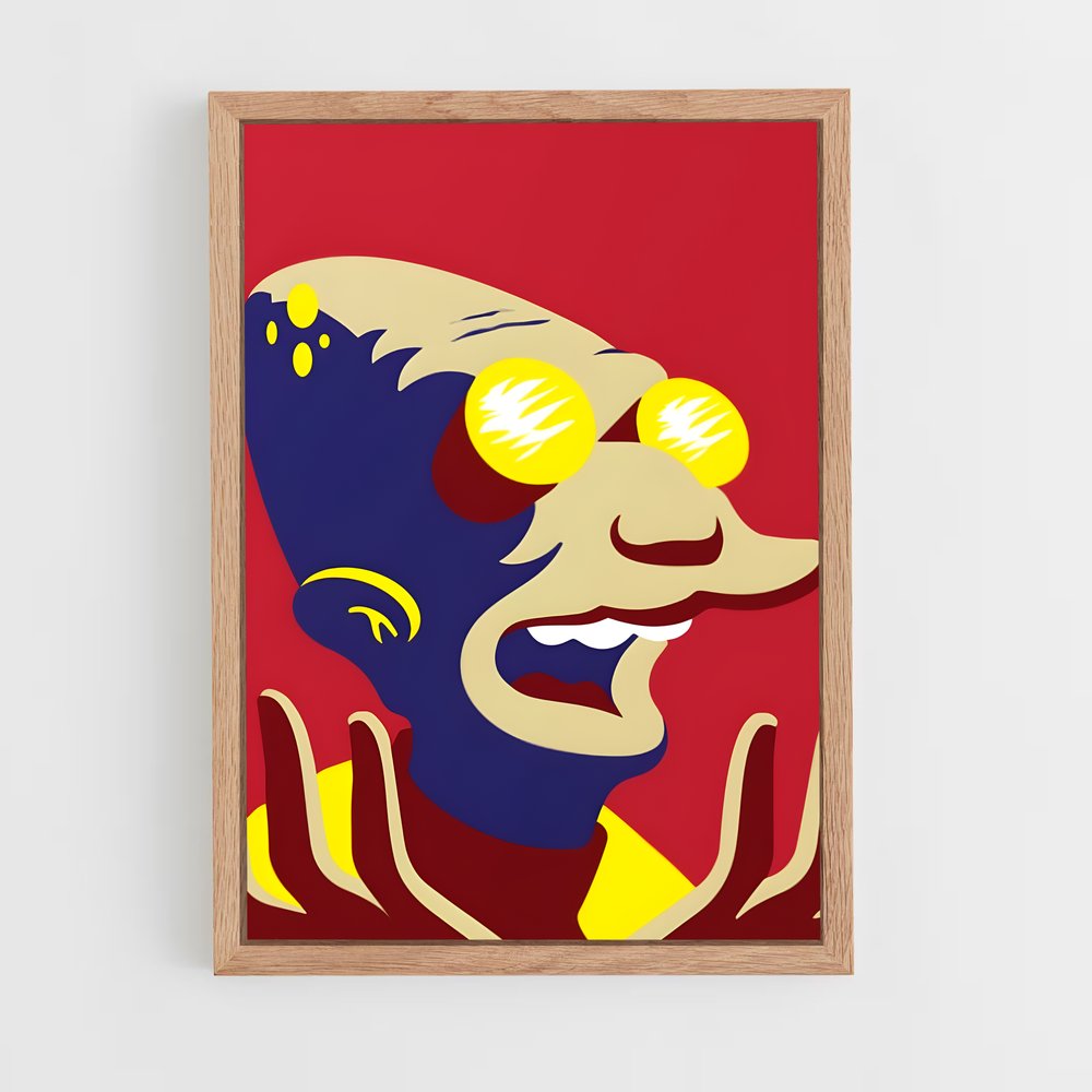 ap-professor farnsworth-2 cadre Bois clair