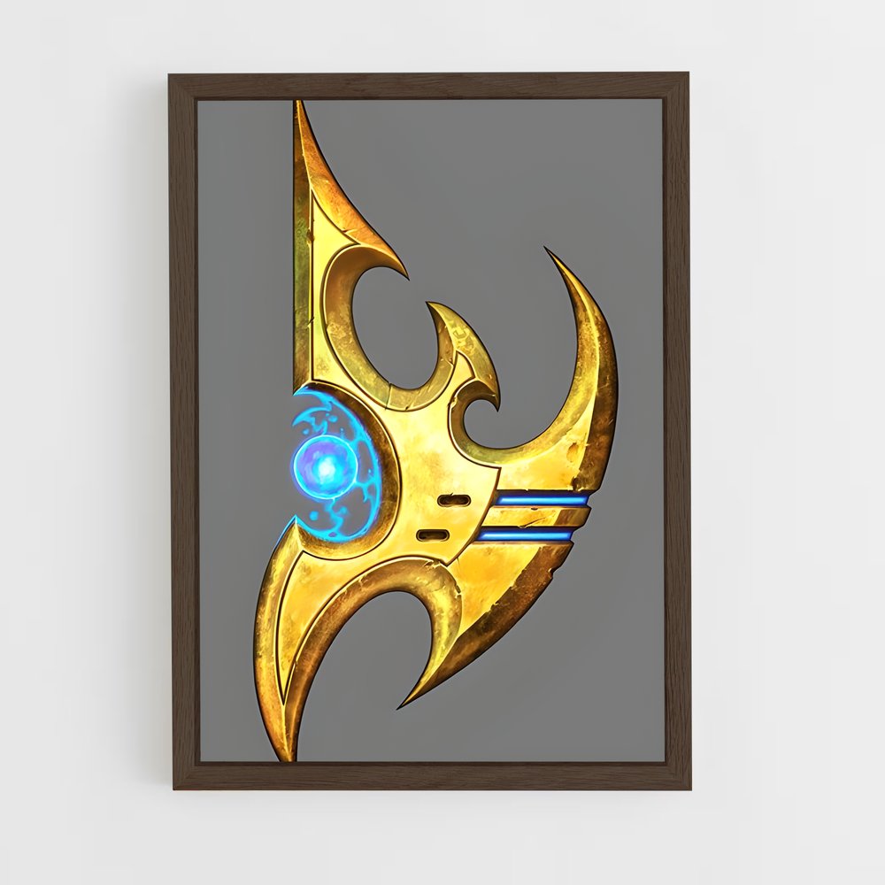 ap-protoss-3 cadre Bois foncé