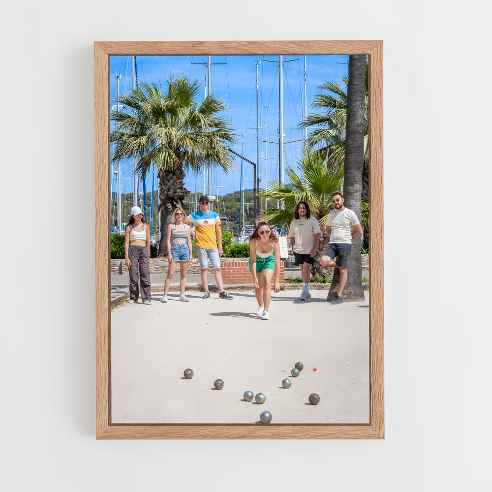 ap-provence petanque tradition-4 cadre Bois clair