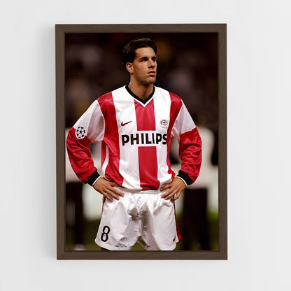 ap-psv eindhoven-5 cadre Bois foncé